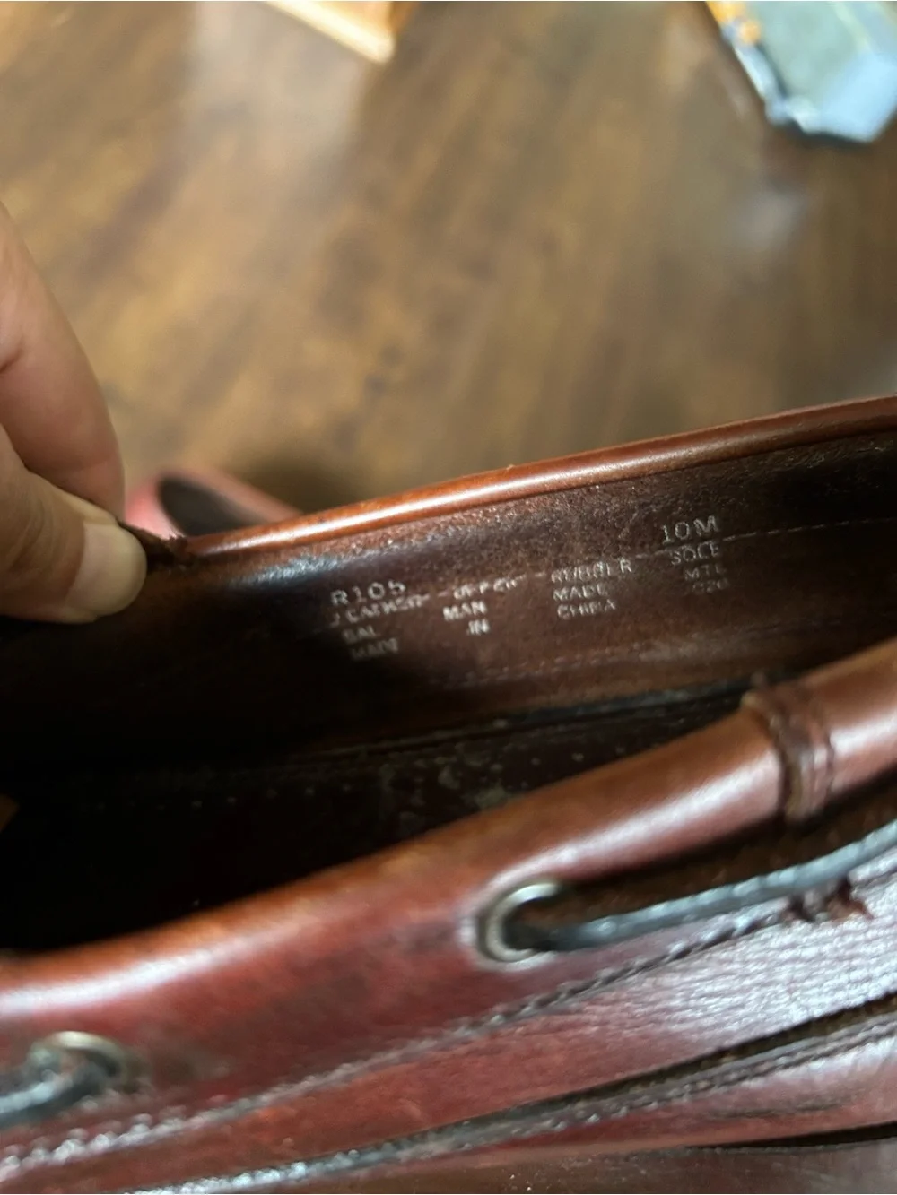 Vintage Bass Leather Boat Shoes